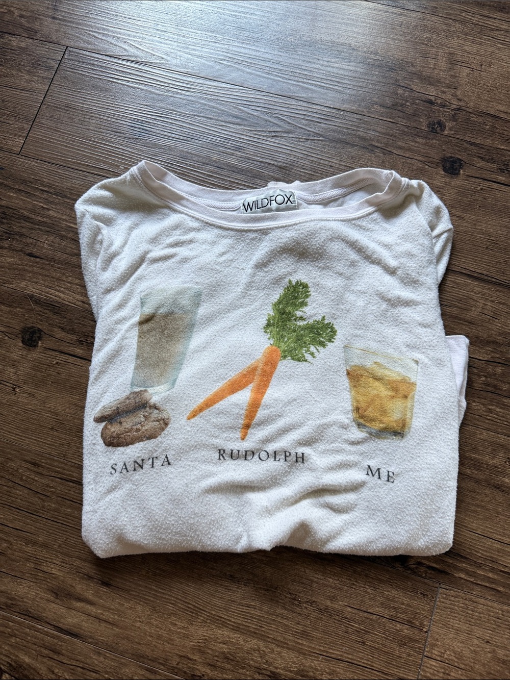 Wildfox Holiday Checklist Christmas Jumper